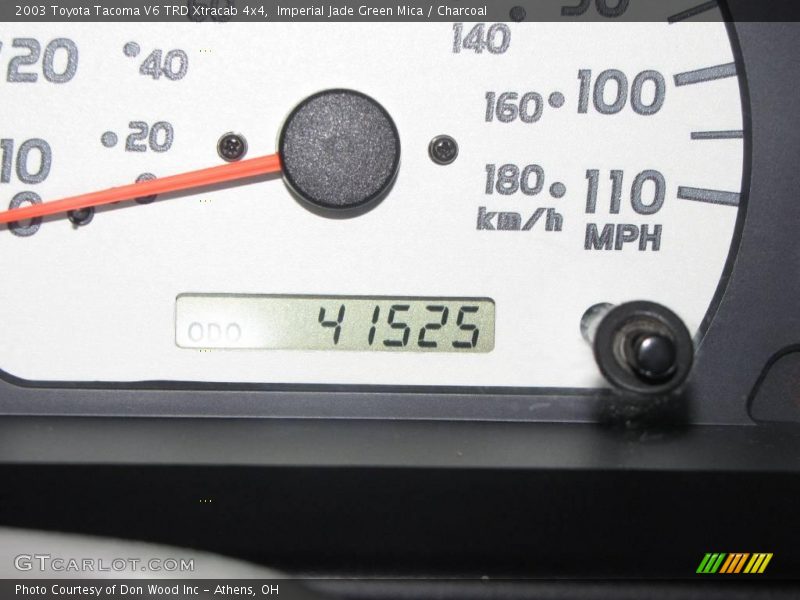 Imperial Jade Green Mica / Charcoal 2003 Toyota Tacoma V6 TRD Xtracab 4x4