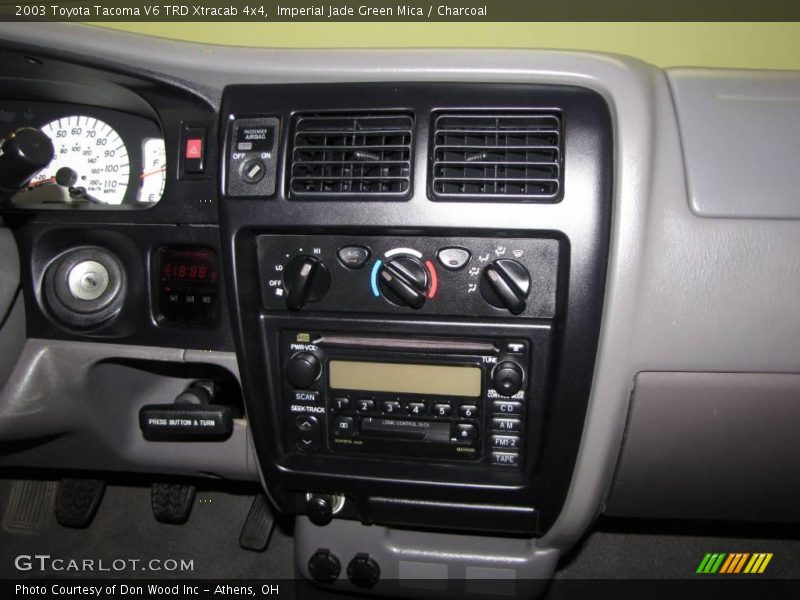 Imperial Jade Green Mica / Charcoal 2003 Toyota Tacoma V6 TRD Xtracab 4x4