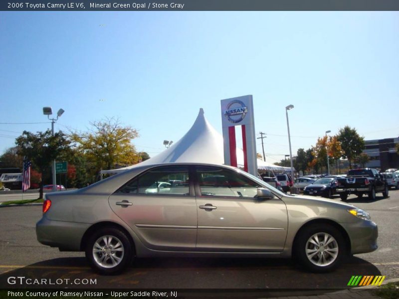 Mineral Green Opal / Stone Gray 2006 Toyota Camry LE V6