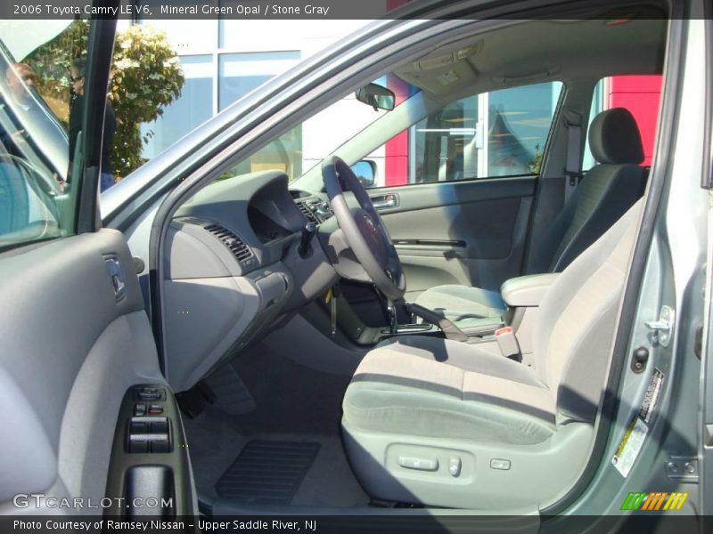 Mineral Green Opal / Stone Gray 2006 Toyota Camry LE V6