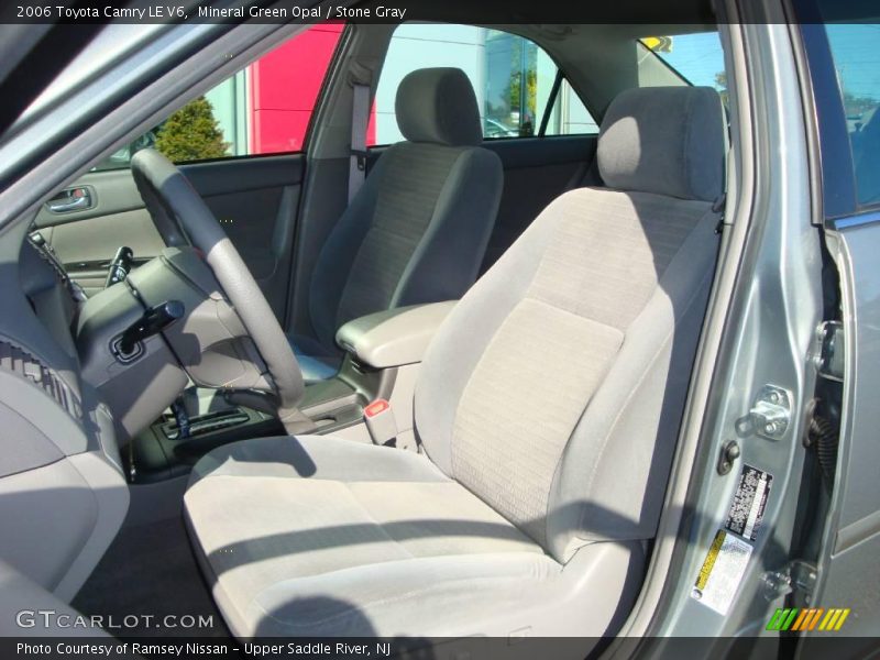Mineral Green Opal / Stone Gray 2006 Toyota Camry LE V6