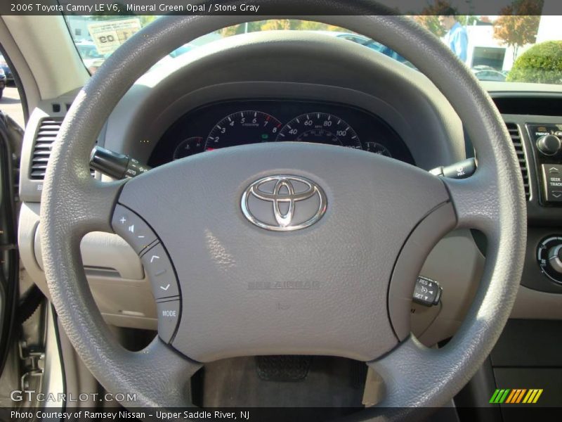 Mineral Green Opal / Stone Gray 2006 Toyota Camry LE V6