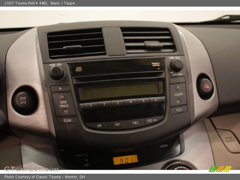 Black / Taupe 2007 Toyota RAV4 4WD