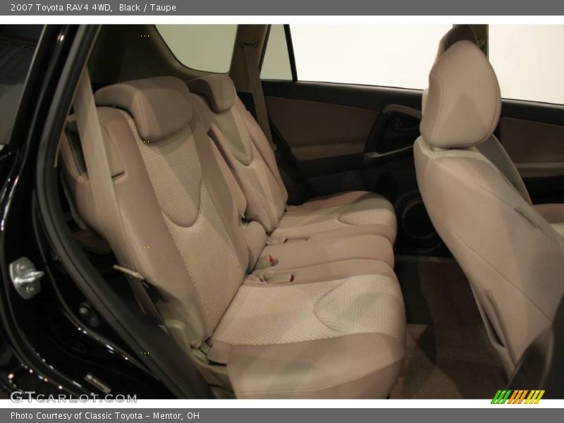 Black / Taupe 2007 Toyota RAV4 4WD