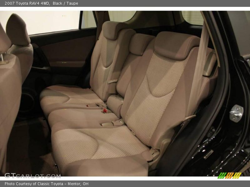 Black / Taupe 2007 Toyota RAV4 4WD
