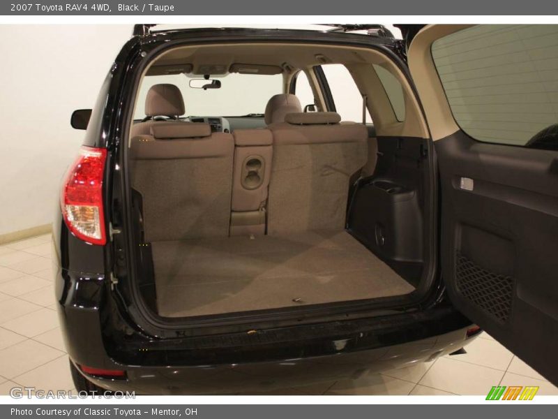 Black / Taupe 2007 Toyota RAV4 4WD