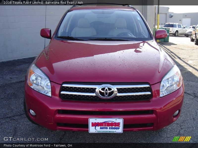 Barcelona Red Pearl / Ash 2008 Toyota RAV4 Limited