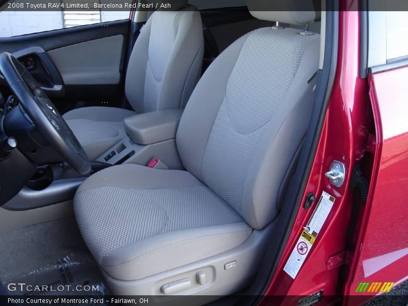 Barcelona Red Pearl / Ash 2008 Toyota RAV4 Limited