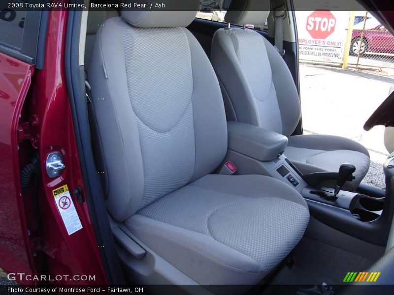 Barcelona Red Pearl / Ash 2008 Toyota RAV4 Limited