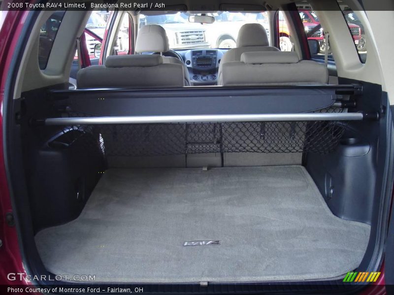 Barcelona Red Pearl / Ash 2008 Toyota RAV4 Limited