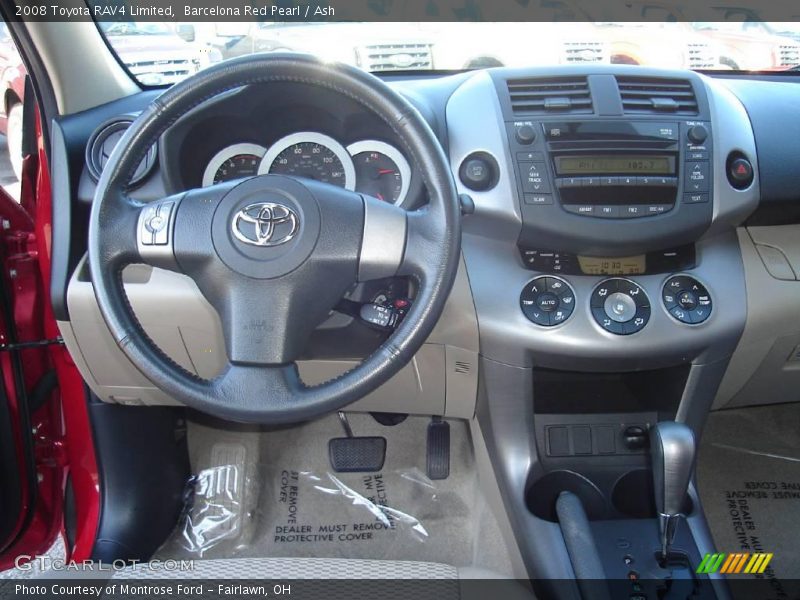 Barcelona Red Pearl / Ash 2008 Toyota RAV4 Limited
