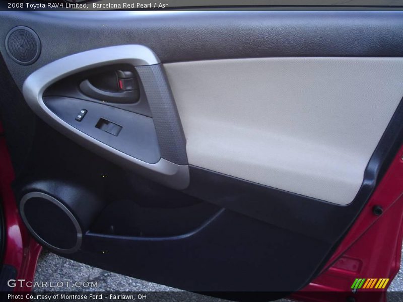 Barcelona Red Pearl / Ash 2008 Toyota RAV4 Limited