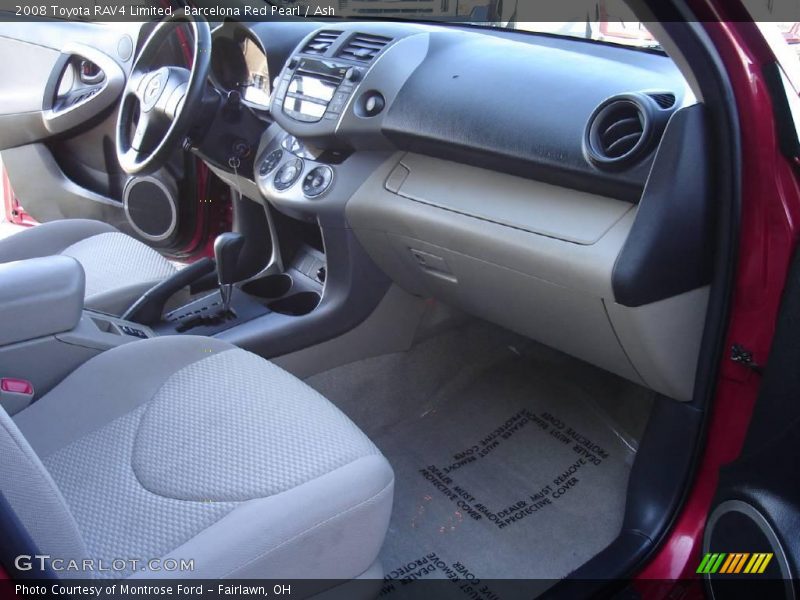 Barcelona Red Pearl / Ash 2008 Toyota RAV4 Limited