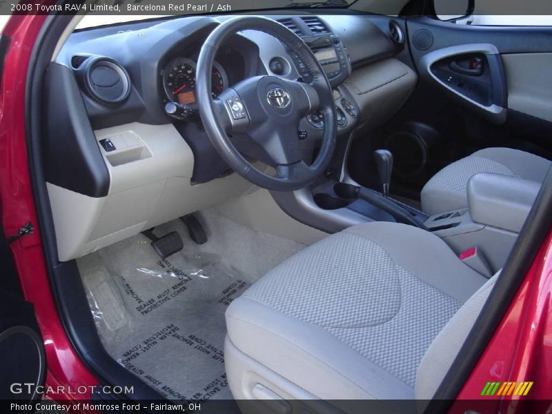 Barcelona Red Pearl / Ash 2008 Toyota RAV4 Limited