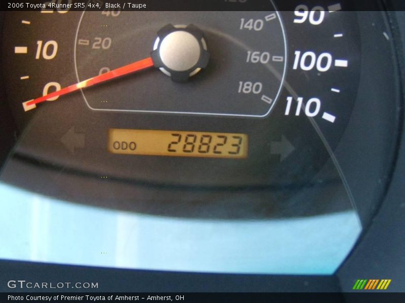 Black / Taupe 2006 Toyota 4Runner SR5 4x4