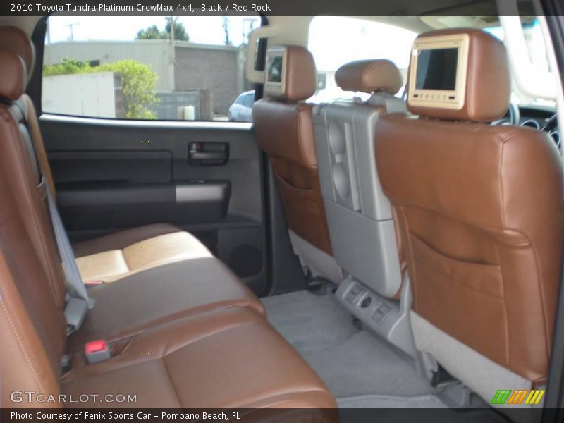 Black / Red Rock 2010 Toyota Tundra Platinum CrewMax 4x4