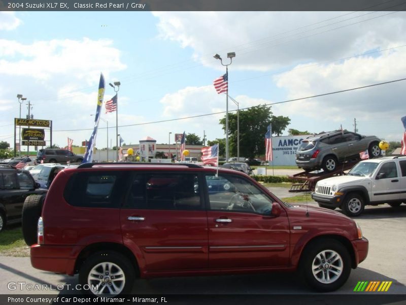 Classic Red Pearl / Gray 2004 Suzuki XL7 EX