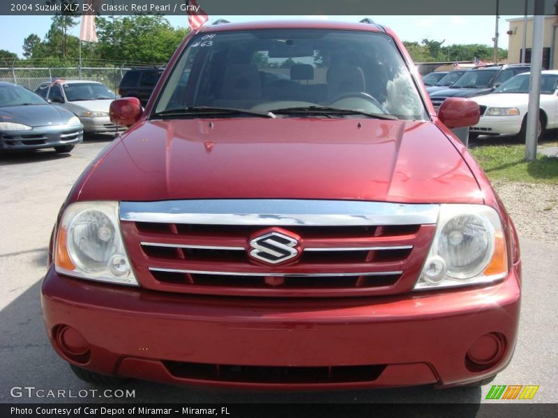 Classic Red Pearl / Gray 2004 Suzuki XL7 EX