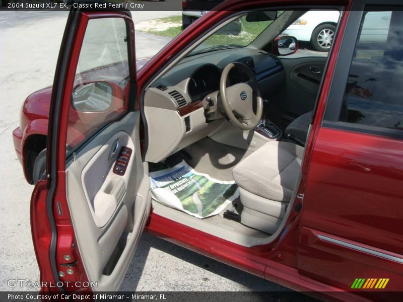 Classic Red Pearl / Gray 2004 Suzuki XL7 EX
