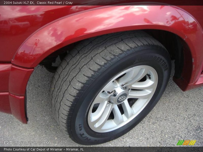 Classic Red Pearl / Gray 2004 Suzuki XL7 EX