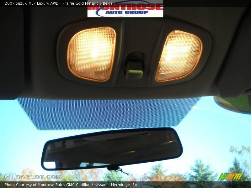 Prairie Gold Metallic / Beige 2007 Suzuki XL7 Luxury AWD