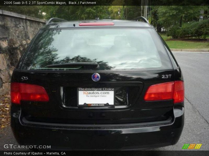 Black / Parchment 2006 Saab 9-5 2.3T SportCombi Wagon