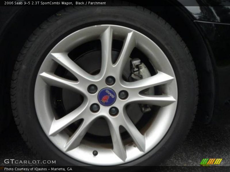 Black / Parchment 2006 Saab 9-5 2.3T SportCombi Wagon