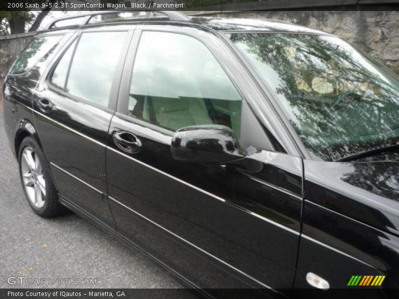 Black / Parchment 2006 Saab 9-5 2.3T SportCombi Wagon