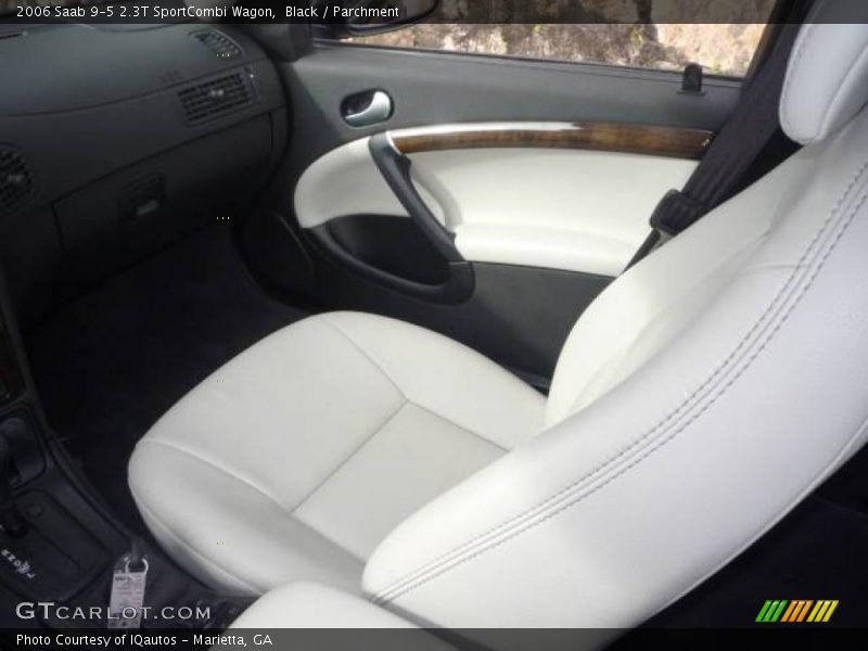 Black / Parchment 2006 Saab 9-5 2.3T SportCombi Wagon