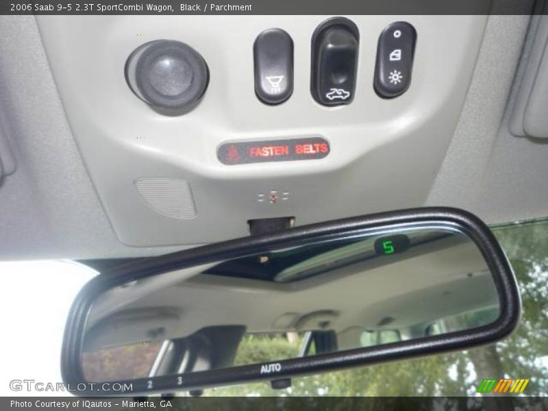 Black / Parchment 2006 Saab 9-5 2.3T SportCombi Wagon