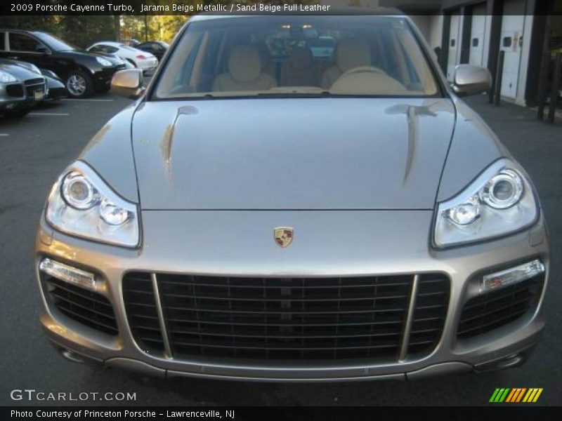Jarama Beige Metallic / Sand Beige Full Leather 2009 Porsche Cayenne Turbo