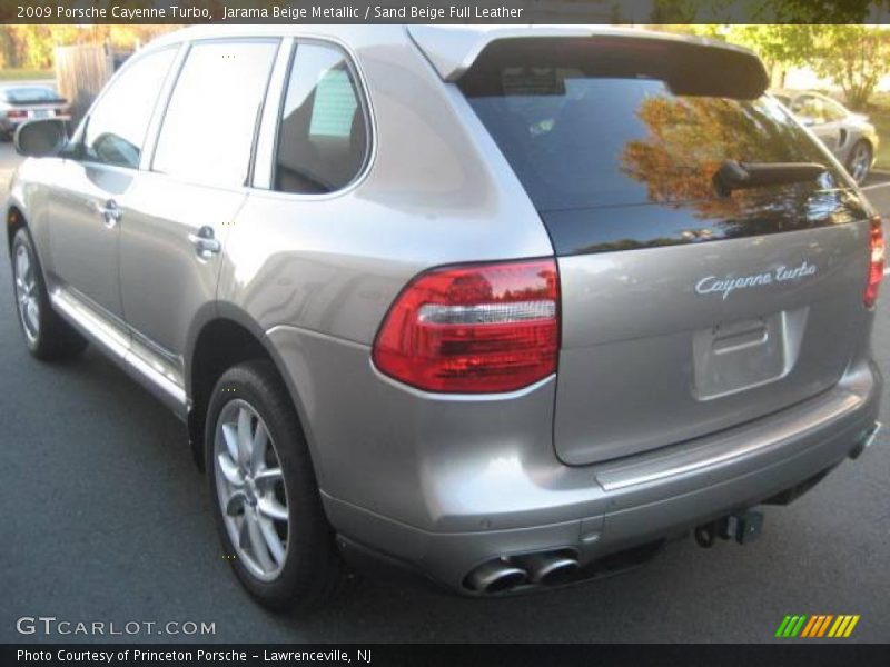 Jarama Beige Metallic / Sand Beige Full Leather 2009 Porsche Cayenne Turbo