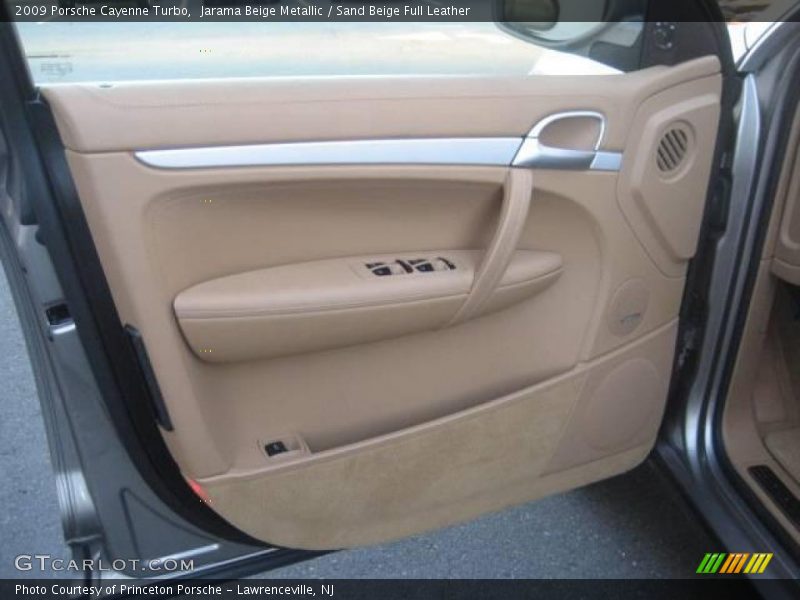 Jarama Beige Metallic / Sand Beige Full Leather 2009 Porsche Cayenne Turbo