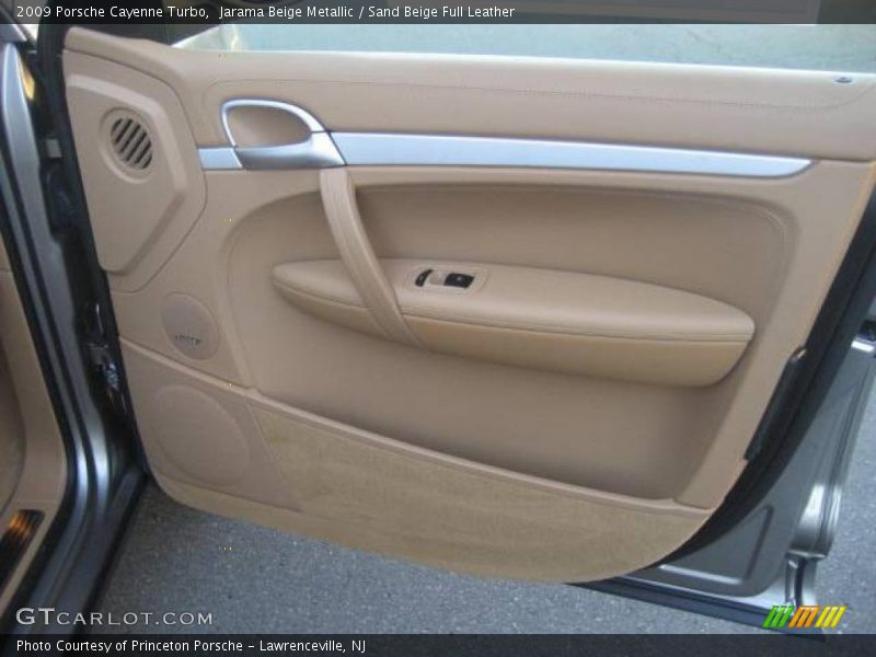 Jarama Beige Metallic / Sand Beige Full Leather 2009 Porsche Cayenne Turbo
