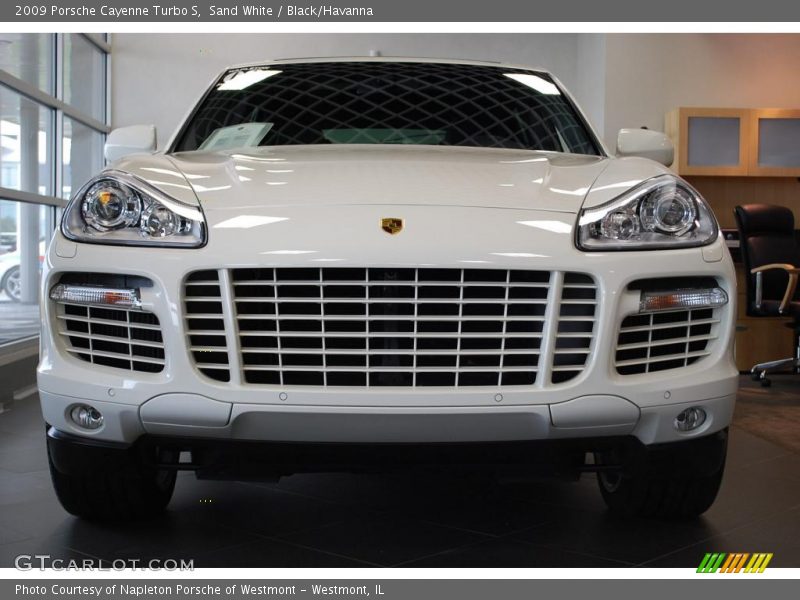 Sand White / Black/Havanna 2009 Porsche Cayenne Turbo S
