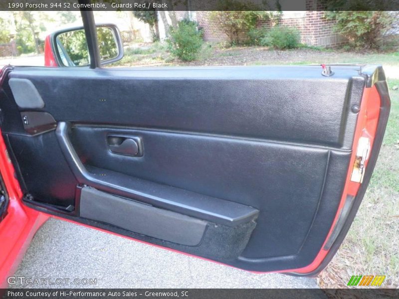 Guards Red / Black 1990 Porsche 944 S2 Convertible