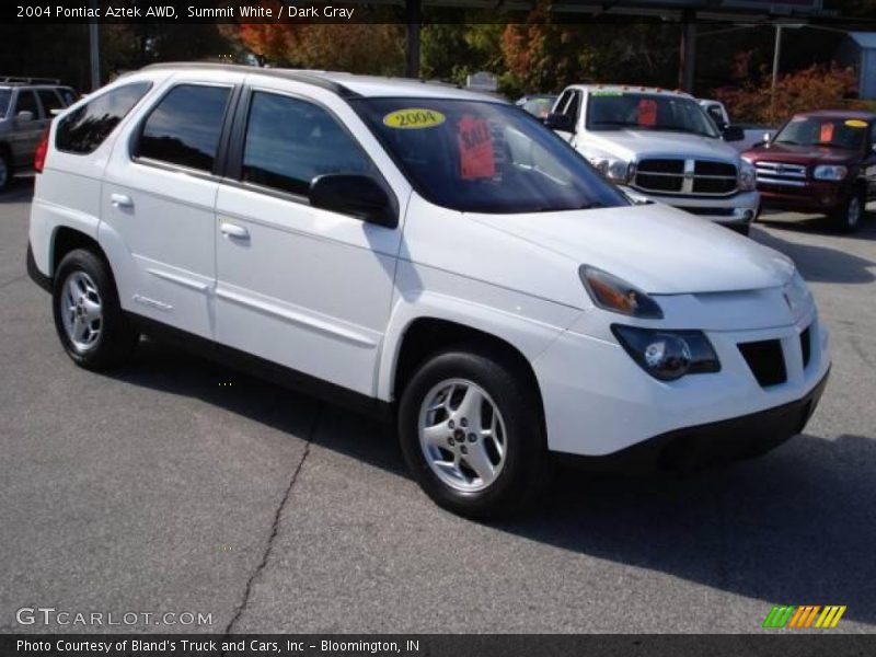 Summit White / Dark Gray 2004 Pontiac Aztek AWD