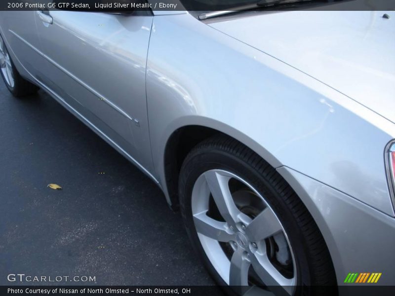 Liquid Silver Metallic / Ebony 2006 Pontiac G6 GTP Sedan