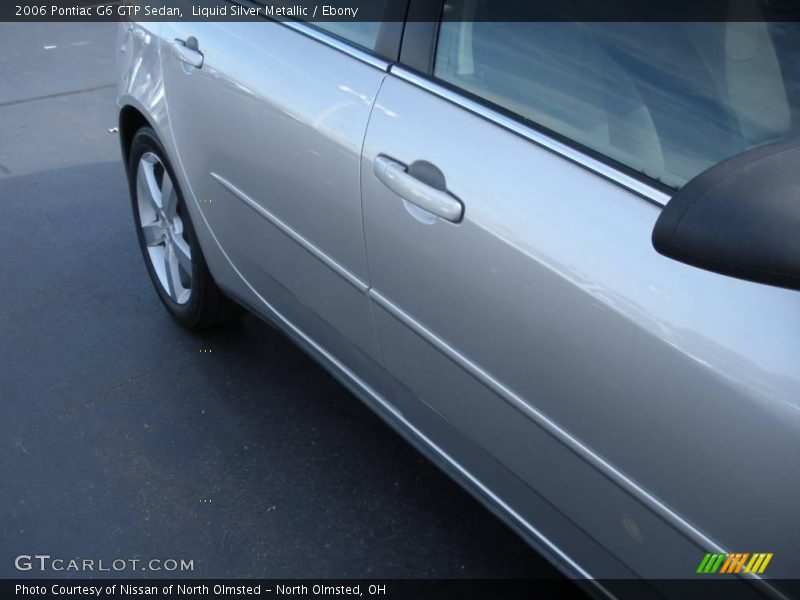 Liquid Silver Metallic / Ebony 2006 Pontiac G6 GTP Sedan