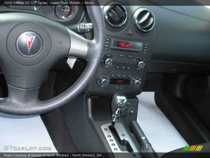 Liquid Silver Metallic / Ebony 2006 Pontiac G6 GTP Sedan
