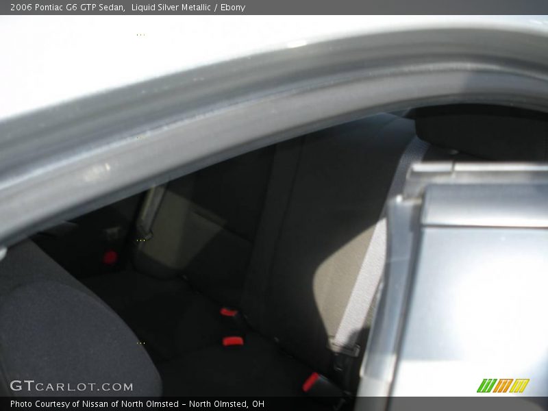 Liquid Silver Metallic / Ebony 2006 Pontiac G6 GTP Sedan