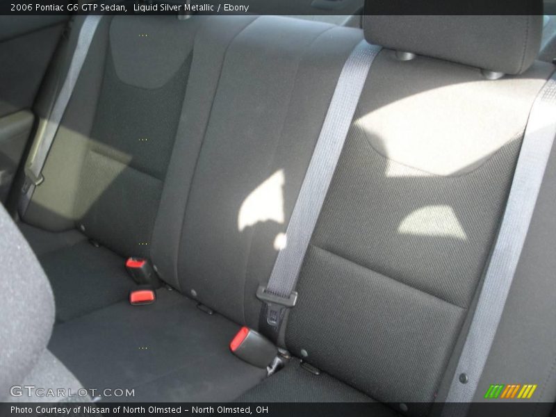 Liquid Silver Metallic / Ebony 2006 Pontiac G6 GTP Sedan