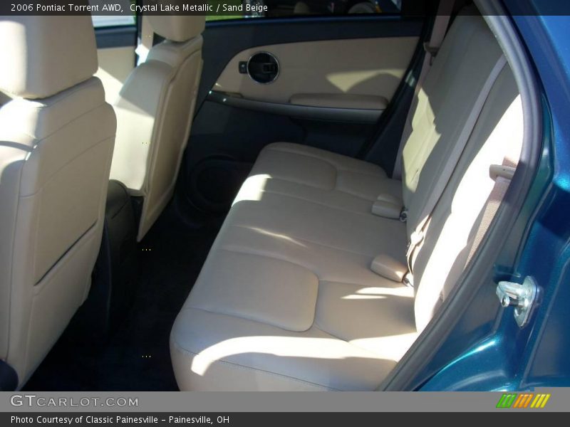 Crystal Lake Metallic / Sand Beige 2006 Pontiac Torrent AWD