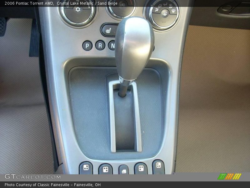 Crystal Lake Metallic / Sand Beige 2006 Pontiac Torrent AWD