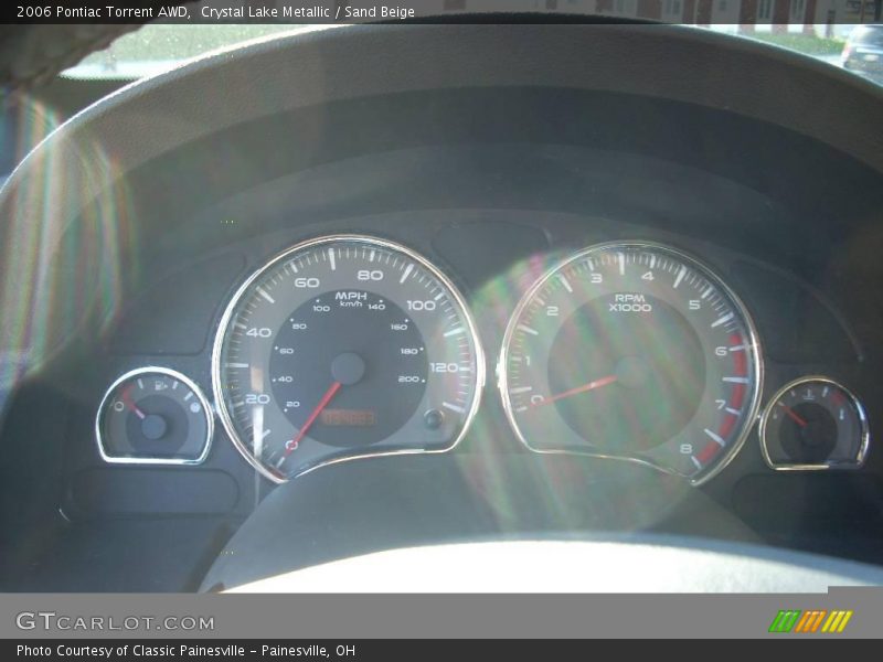 Crystal Lake Metallic / Sand Beige 2006 Pontiac Torrent AWD