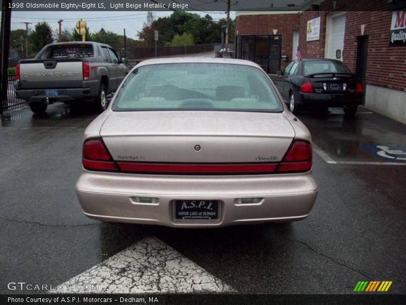 Light Beige Metallic / Beige 1998 Oldsmobile Eighty-Eight LS