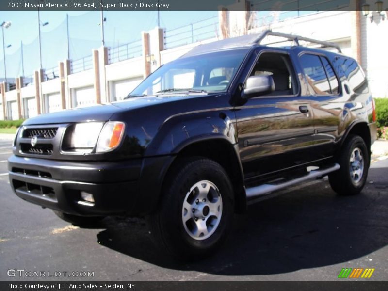 Super Black / Dusk Gray 2001 Nissan Xterra XE V6 4x4