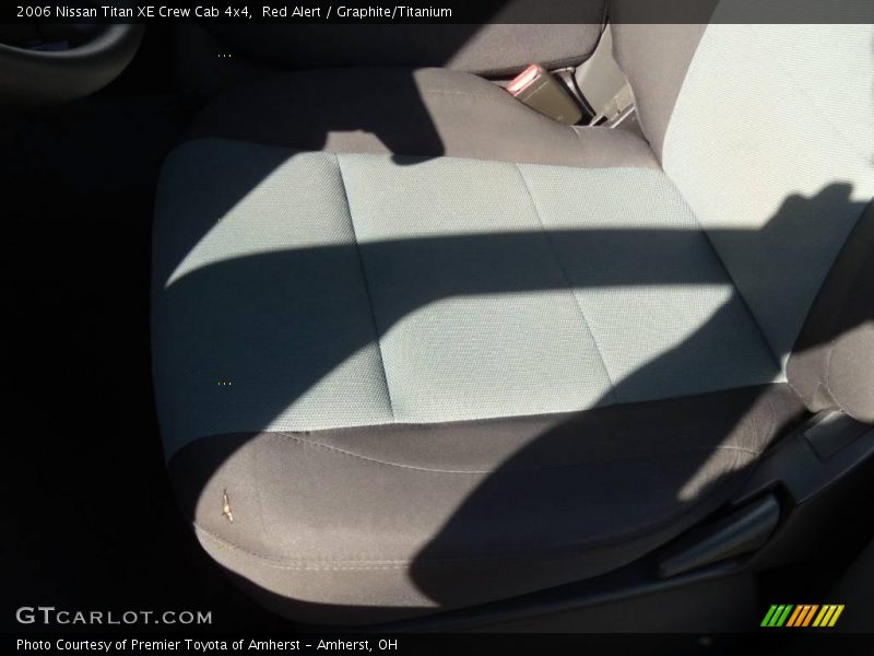 Red Alert / Graphite/Titanium 2006 Nissan Titan XE Crew Cab 4x4