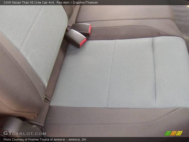 Red Alert / Graphite/Titanium 2006 Nissan Titan XE Crew Cab 4x4