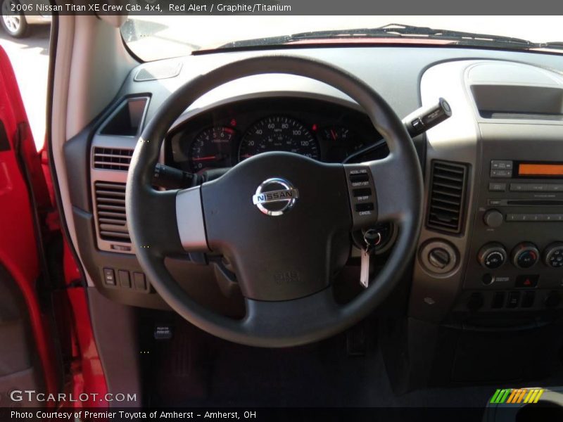 Red Alert / Graphite/Titanium 2006 Nissan Titan XE Crew Cab 4x4